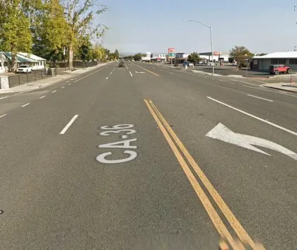 [12-03-2023] 61-Year-Old Woman Killed After Pedestrian vs. Vehicle Crash on Highway 36 in Red Bluff