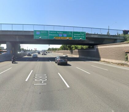 [12-11-2023] Paramedics En Route After Two-Vehicle Collision on I-880 in San Lorenzo