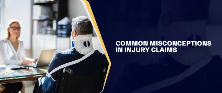 Common Misconceptions in Injury Claims