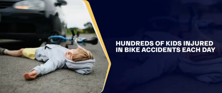 Hundreds of kids injured in bike accidents each day