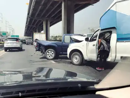 No hay nadie cerca cuando se produce un atropello con fuga