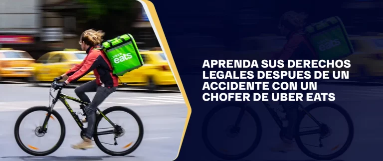 Aprenda Sus Derechos Legales Despues De Un Accidente Con Un Chofer De Uber Eats