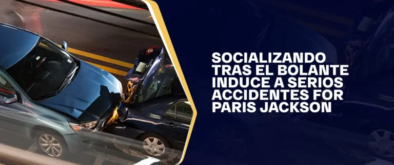 Socializando Tras El Bolante Induce a Serios Accidentes for Paris Jackson