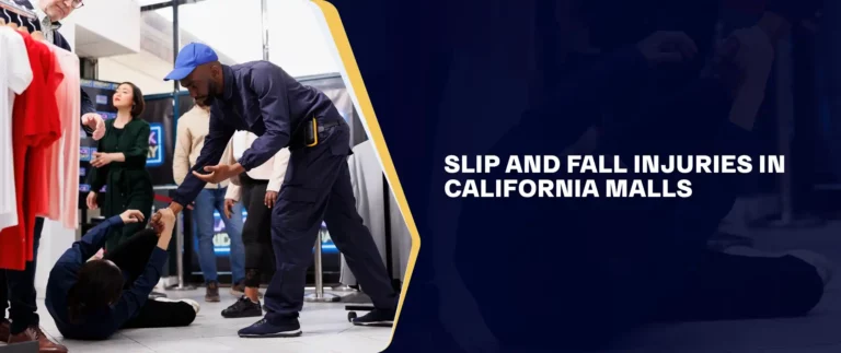 Slip and Fall Injuries in California Malls