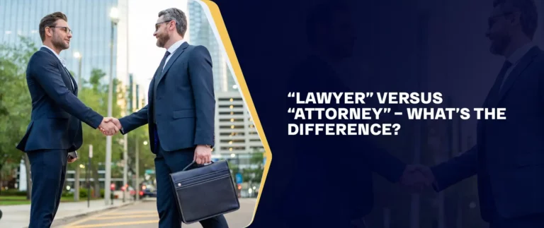 What is the difference between a lawyer and an attorney