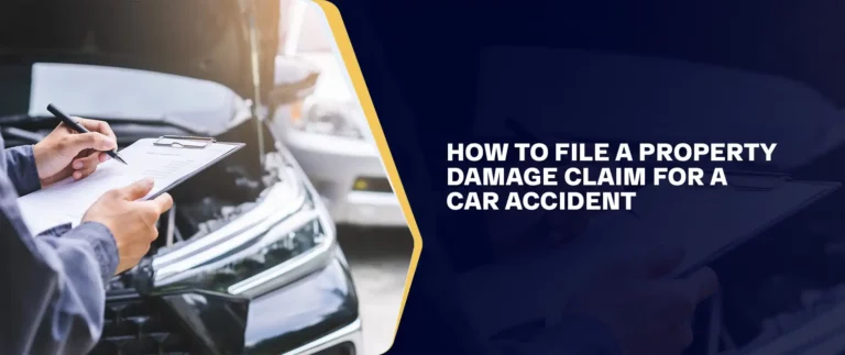 How To File A Property Damage Claim After A Car Accident