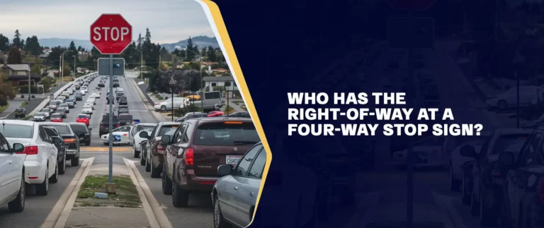 Who Has The Right-Of-Way At A Four-Way Stop Sign