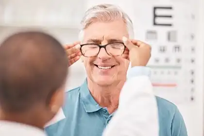Exigirles que usen anteojos o lentes de contacto cuando conduzcan