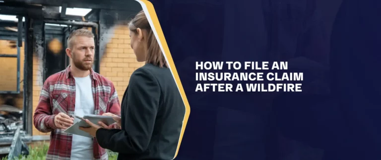 How To File For Insurance Claim After A Wildfire