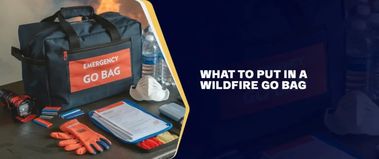 What To Put In A Wildfire Go Bag
