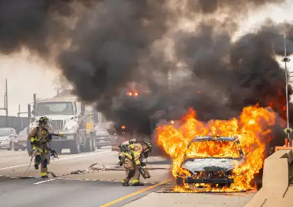 ¿Qué Es Lo Primero Que Debe Hacer Si Su Vehículo Se Incendia?