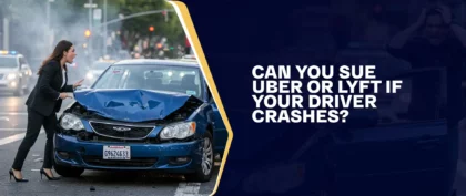 Can You Sue Uber Or Lyft If Your Driver Crashes