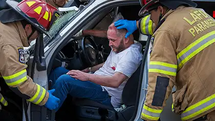 Lesiones comunes en accidentes automovilísticos en Los Ángeles