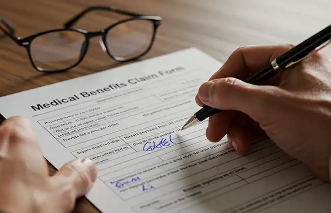 Filing medical benefits claim after hit-and-run accident