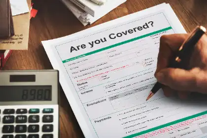 Client signing insurance form after uber accident