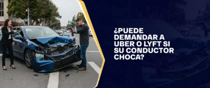 ¿Puede Demandar A Uber O Lyft Si Su Conductor Choca_