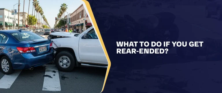 What To Do If You Get Rear-Ended