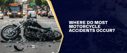 Where Do Most Motorcycle Accidents Occur