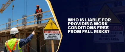 Who Is Liable For Providing Work Conditions Free From Fall Risks