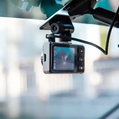 dashcam footage used as evidence on a car accident case