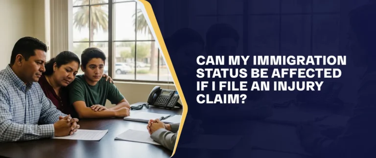 Can My Immigration Status Be Affected If I File An Injury Claim
