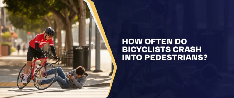 How Often Do Bicyclists Crash Into Pedestrians