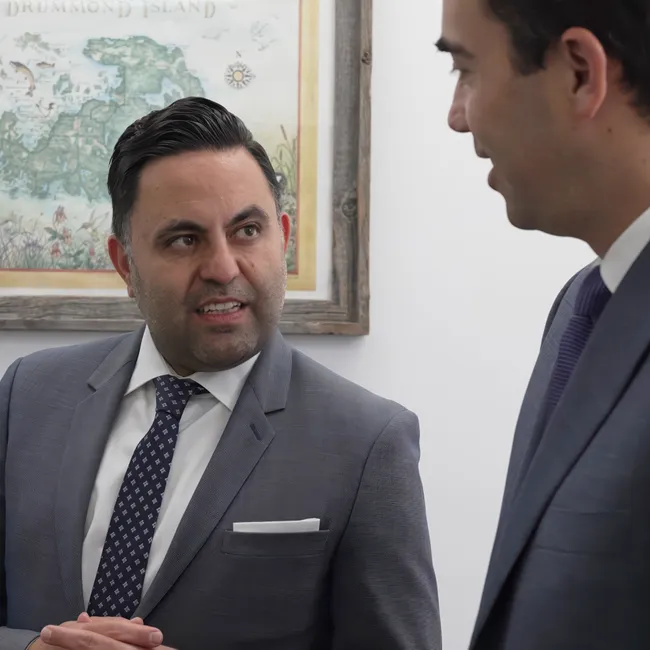 AK lawyers discussing a car accident in Inglewood