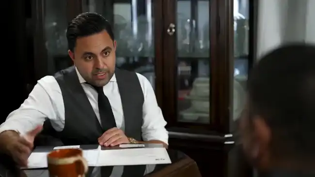 Burbank personal injury attorney answering client questions