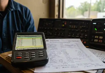 Truck accident evidence including logbooks and black box data