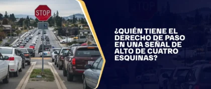 ¿Quién Tiene El Derecho De Paso En Una Señal De Alto De Cuatro Esquinas
