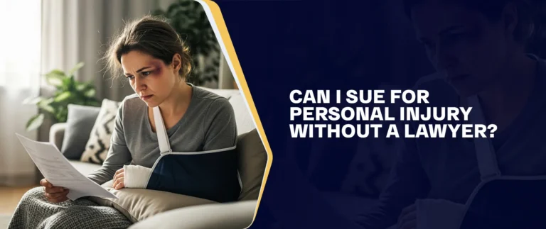 Can I Sue For Personal Injury Without A Lawyer