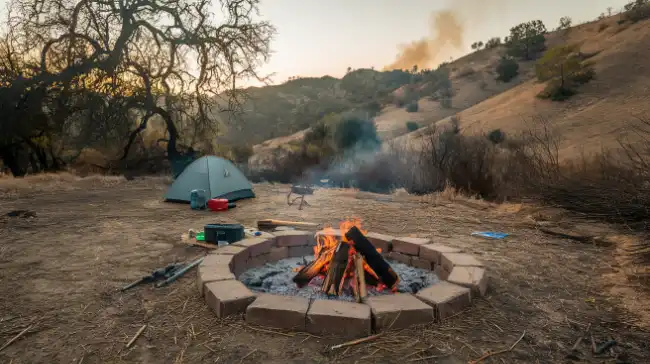 Unattended Campfires Can Cause Wildfire in Malibu