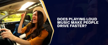 Does Playing Loud Music Make People Drive Faster?