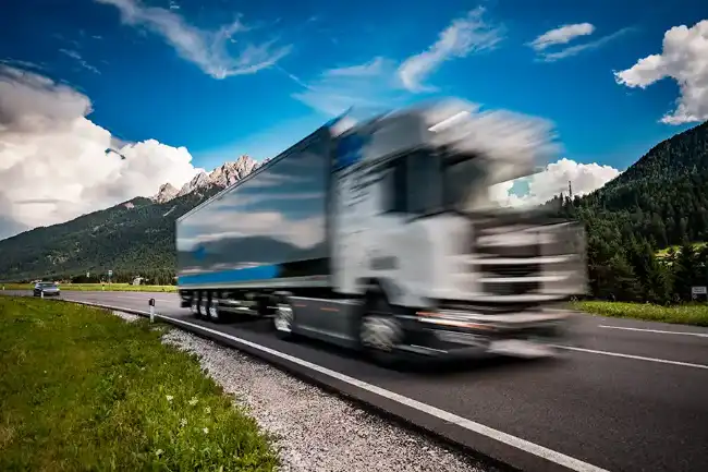 Over speeding truck in Rancho Cucamonga can cause accident