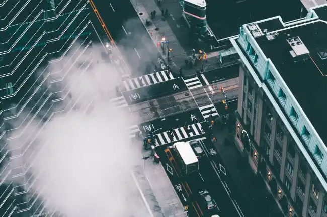 Pedestrian accident scene in Santa Cruz caused heavy traffic