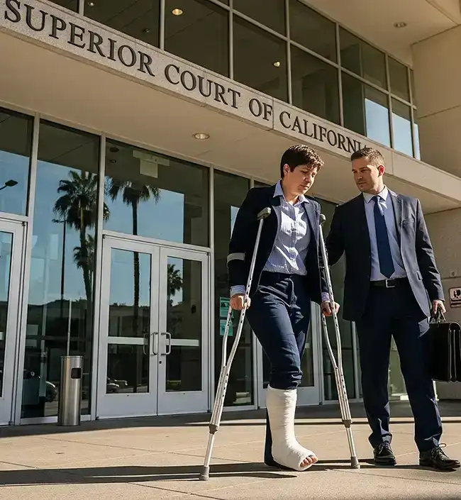 un-empleado-que-presenta-una-reclamación-de-indemnización-por-accidente-laboral