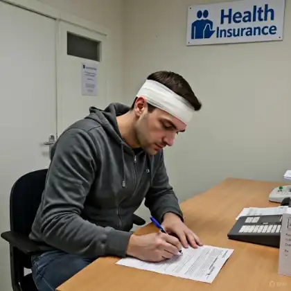 Injured park visitor filing a personal injury claim