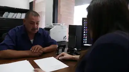 Personal injury claim review meeting