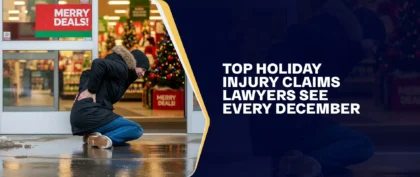 Top Holiday Injury Claims Lawyers See Every December
