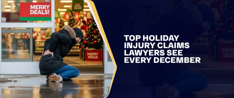 Top Holiday Injury Claims Lawyers See Every December