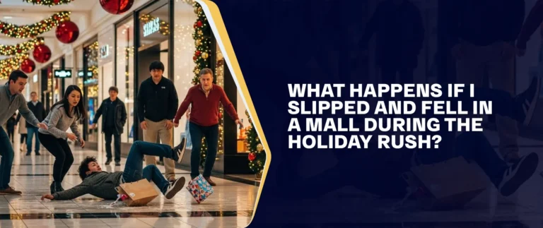 What Happens If I Slipped And Fell In A Mall During The Holiday Rush?