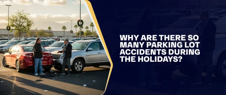 Why Are There So Many Parking Lot Accidents During The Holidays?