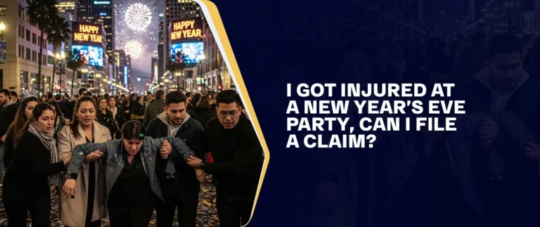 I Got Injured At A New Year’s Eve Party, Can I File A Claim