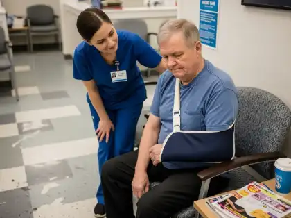 Injured accident victim receiving medical assistance related to vicarious liability claim