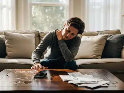 Injured accident victim reviewing legal options after a serious car crash