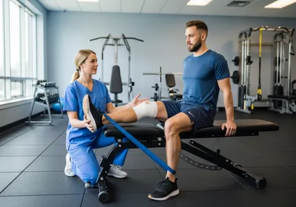 Physical therapy treatment supporting recovery after car accident injury