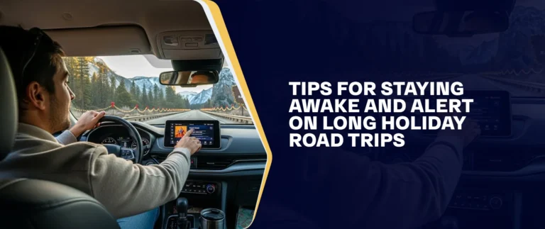Tips for staying awake and alert on long holiday road trips