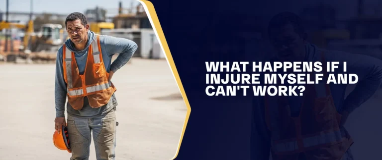 What Happens If I Injure Myself And Can't Work