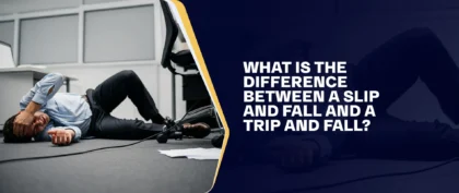 What Is The Difference Between A Slip And Fall And A Trip And Fall