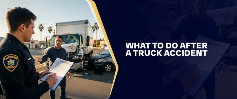 What To Do After A Truck Accident